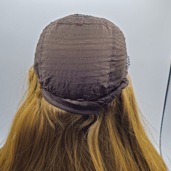 Uniwigs Olivia Olive Brown Wavy Synthetic Lace Front Wig - Picture 9 of 9